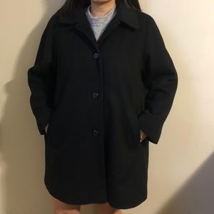 100% Wool peacoat